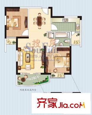 東輝鉑領(lǐng)  戶型圖
