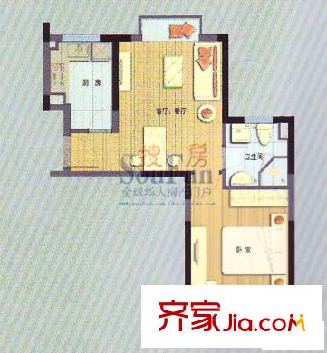 綠地21城B區(qū) 戶型圖