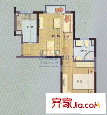 綠地21城B區(qū) 戶型圖