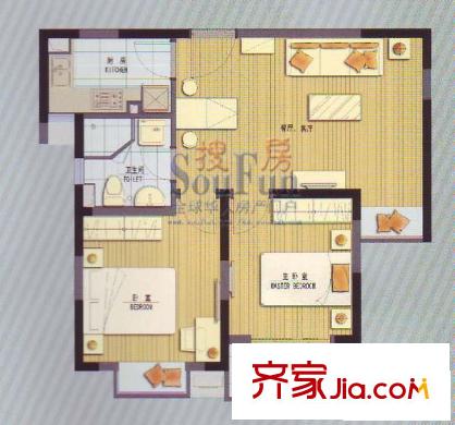 綠地21城B區(qū) 戶型圖