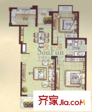 江南春天  戶型圖