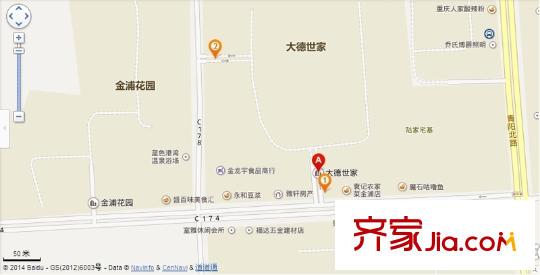大德世家交通圖