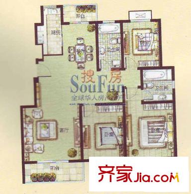 江南春天  戶型圖