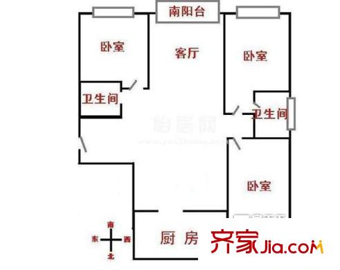 昆山 大德世家 戶型圖