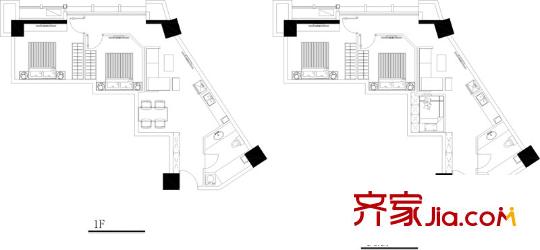寶成國際商圈商業(yè)住宅戶型 2室1廳1衛(wèi)1廚