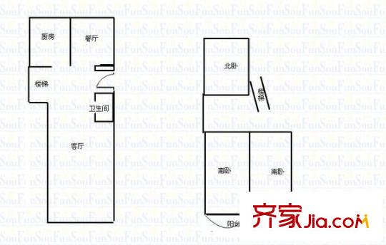鳳凰城  戶型圖 4室3廳2衛(wèi)