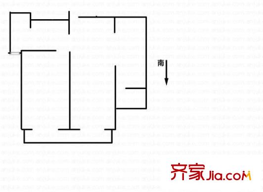 鳳凰城  戶型圖 4室2廳2衛(wèi)