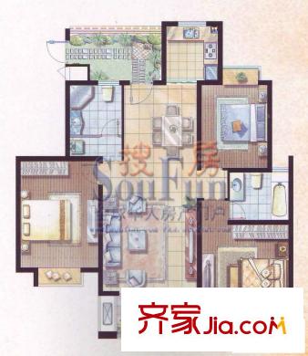 昆山 羅馬假日 戶型圖