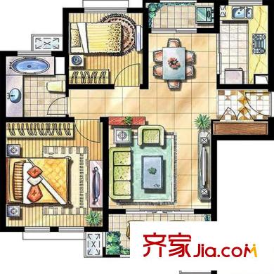 風景英倫  戶型圖