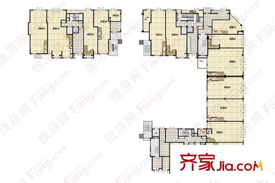 中央廣場(chǎng)三角花園南區(qū)商鋪1F 1室1廳1衛(wèi)1廚