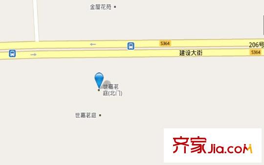 世嘉茗庭交通圖區(qū)位圖