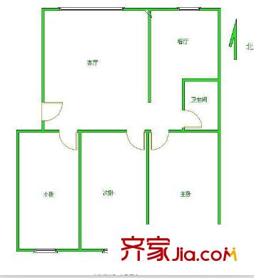 博林小區(qū)戶型圖戶型圖4 