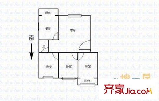 博林小區(qū)戶型圖17 
