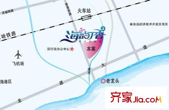 海韻丁香交通圖