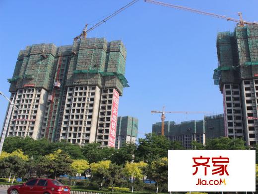 天成佳境外景圖項(xiàng)目外景-施工進(jìn)度（2014.6）