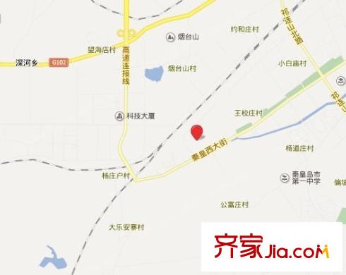天成佳境交通圖 