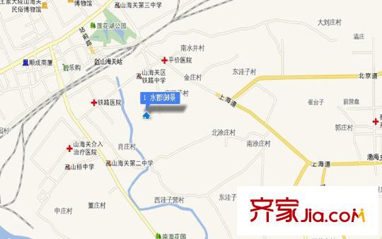 水郡御景交通圖區(qū)位圖
