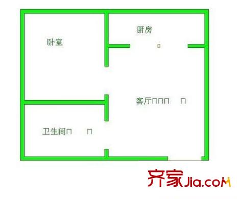 拿波里小鎮(zhèn) 1室 戶型圖