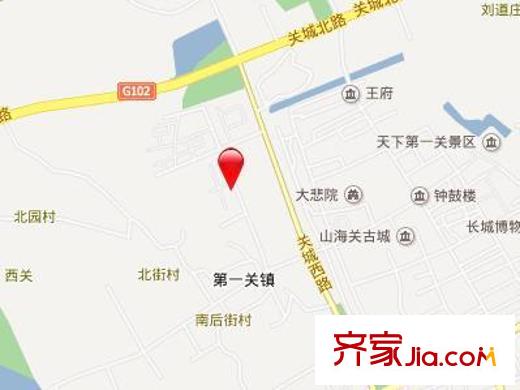 西河家園交通圖 