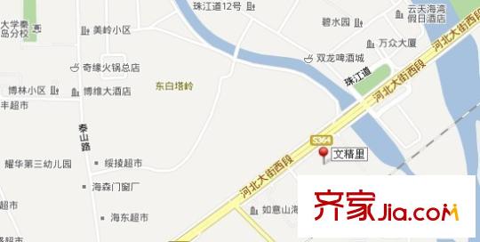 文精里交通圖
