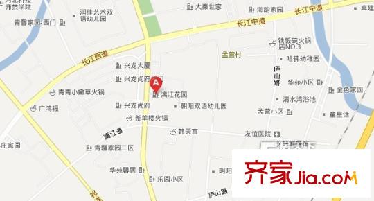 漓江花園交通圖