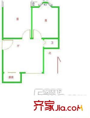 邢莊家園戶型圖1 
