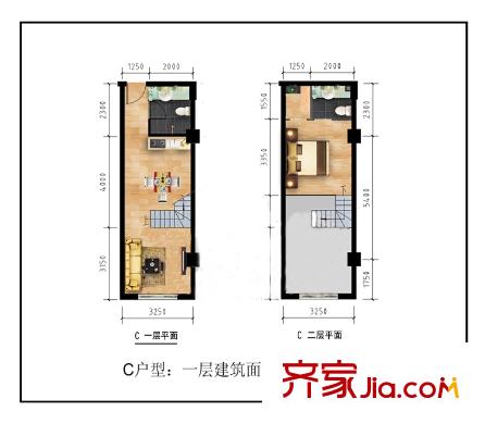 渤?；始覒粜蛨DC戶型一室一廳一衛(wèi) 面積：39.27平 1室1廳1衛(wèi)