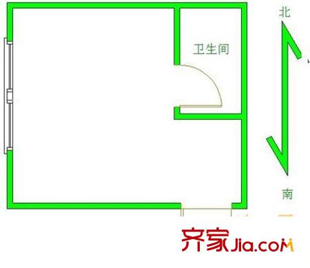 維多利亞海灣戶型圖維多麗亞海灣 1室 戶型圖 1室1廳1衛(wèi)