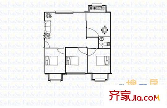 碧水園戶(hù)型圖13 
