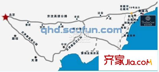 陽(yáng)光海岸交通圖