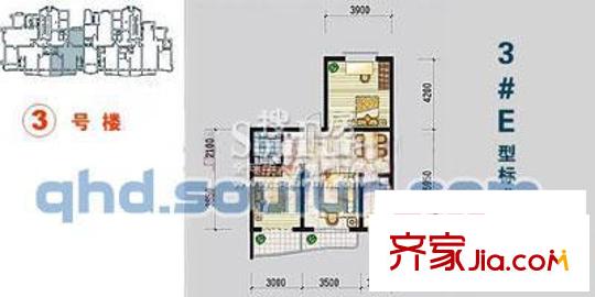 陽光海岸戶型圖戶型圖 2室2廳1衛(wèi)