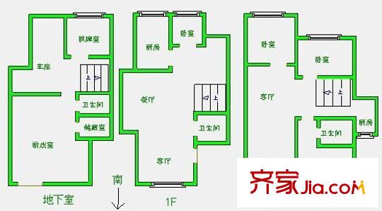 興龍尚府 4室 戶型圖