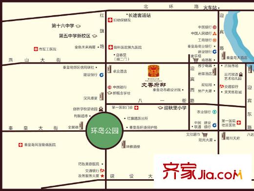 文香府邸區(qū)位圖導(dǎo)圖