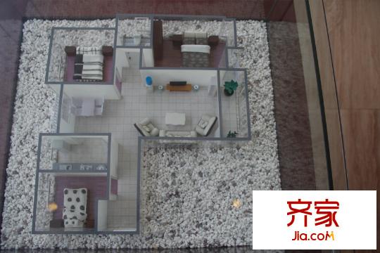 文香府邸I戶型沙盤實景（2015-9-16）