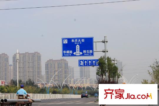 紫金嘉府街道（2015-9-15）