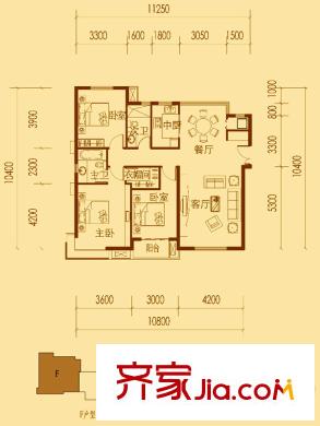 秦皇岛星光大道户型图-齐家网小区库