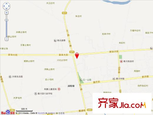 碧水藍(lán)天二期電子地圖