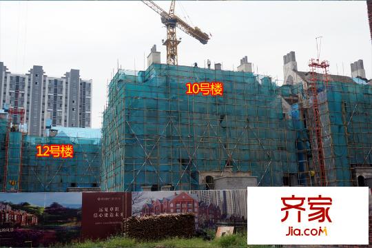 遠(yuǎn)景?海德公園洋房10#12#樓工程進(jìn)度（2015.09.10）