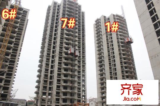 秀蓮小鎮(zhèn)1#6#7#工程進度（2015.04.01）