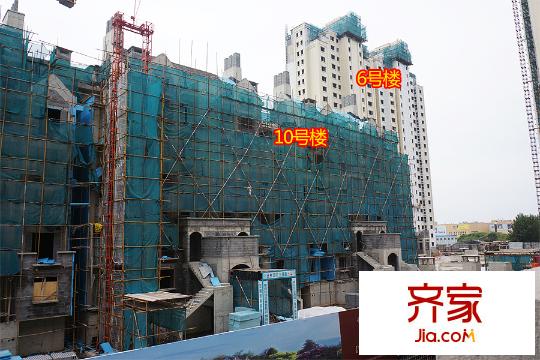 遠(yuǎn)景?海德公園高層6#洋房10#樓工程進(jìn)度（2015.09.10）
