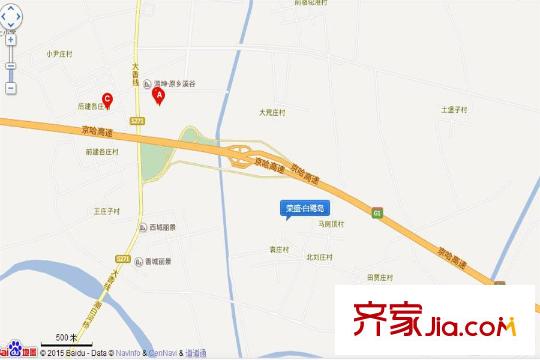 榮盛?白鷺島交通坐標(biāo)圖