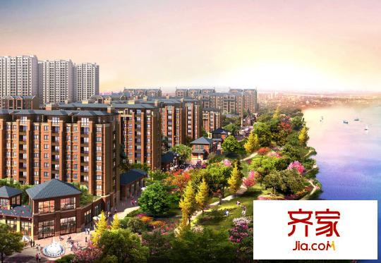 康城?瑞河蘭喬沿河效果圖