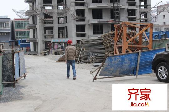 秀蓮小鎮(zhèn)工地一角（2015.04.01）
