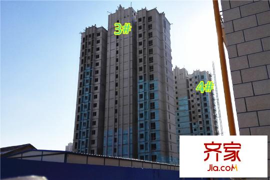 泓盛名園3#4#樓工程進(jìn)度（2015.11.26）