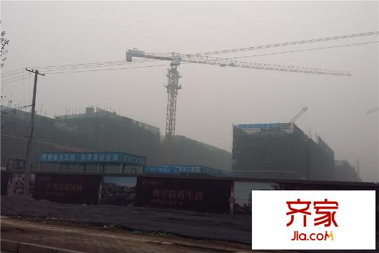 紅星國際廣場?西苑洋房工程進(jìn)度（2015-12）