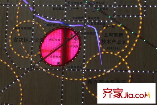 宏程華苑區(qū)位圖