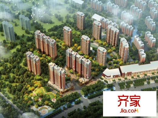 香城儷景二期鳥瞰圖