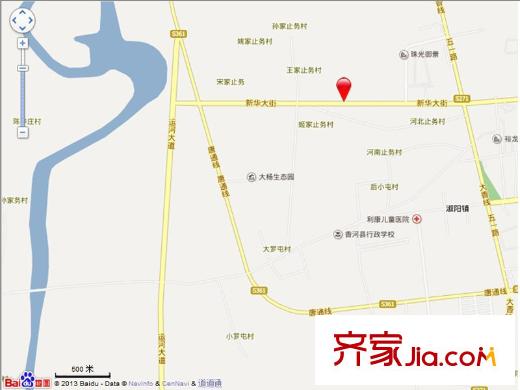 香城儷景二期交通圖