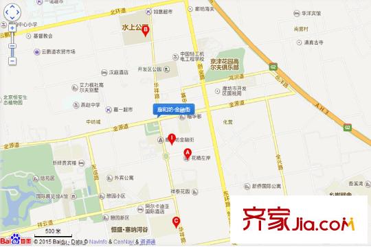 廊和坊?金融街交通圖