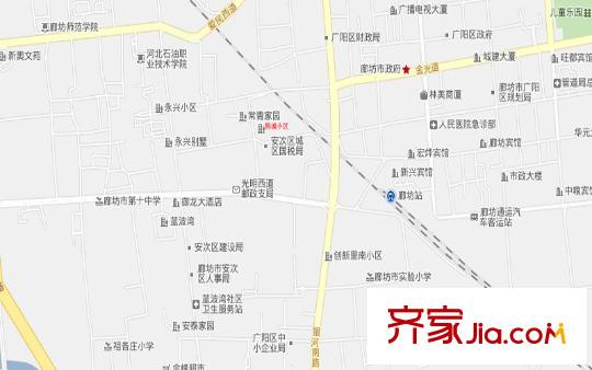 錦城小區(qū)一期交通圖